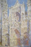 Claude Monet Rouen Cathedral, West Facade, Sunlight Spain oil painting artist